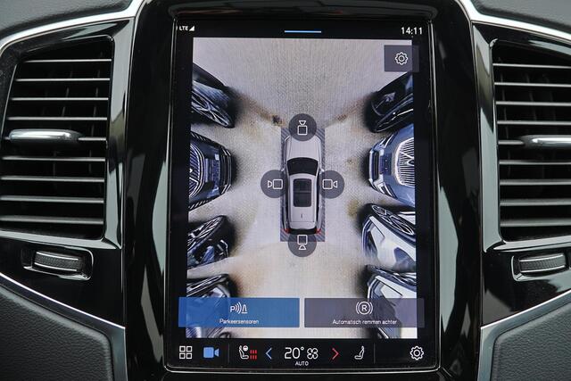 Volvo XC90 T8 Recharge AWD Plus Bright - Panorama/schuifdak - IntelliSafe Assist & Surround - 360º Camera - Harman/Kardon audio - Adaptieve LED koplampen - Verwarmde voorstoelen, stuur & achterbank - Parkeersensoren voor & achter - Elektr. bedienb. voorstoelen met g