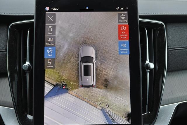 Volvo XC90 T8 Recharge AWD Ultra Dark - Luchtvering - Panorama/schuifdak - IntelliSafe Assist & Surround - 360º Camera - Bowers & Wilkins audio - Adaptieve LED koplampen - Verwarmde voorstoelen, stuur & achterbank - Parkeersensoren voor & achter - Elektr. bedienb. v