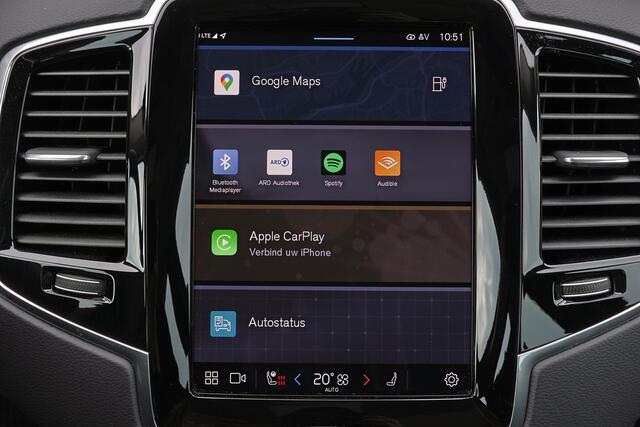 Volvo XC90 T8 Recharge AWD Ultra Bright - Panorama/schuifdak - IntelliSafe Assist & Surround - Harman/Kardon audio - Adaptieve LED koplampen - Parkeercamera achter - Verwarmde voorstoelen, stuur & achterbank - Parkeersensoren voor & achter - Elektr. bedienb. voorsto