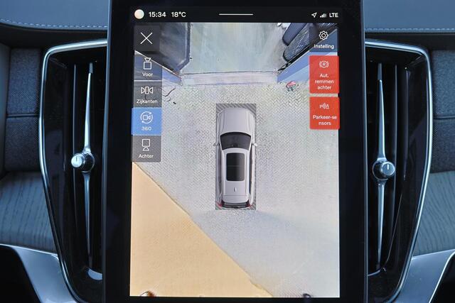 Volvo XC90 T8 Recharge AWD Plus Dark - Luchtvering - Panorama/schuifdak - IntelliSafe Assist & Surround - 360º Camera - Bowers & Wilkins audio - Adaptieve LED koplampen - Verwarmde voorstoelen, stuur & achterbank - Parkeersensoren voor & achter - Elektr. bedienb. vo