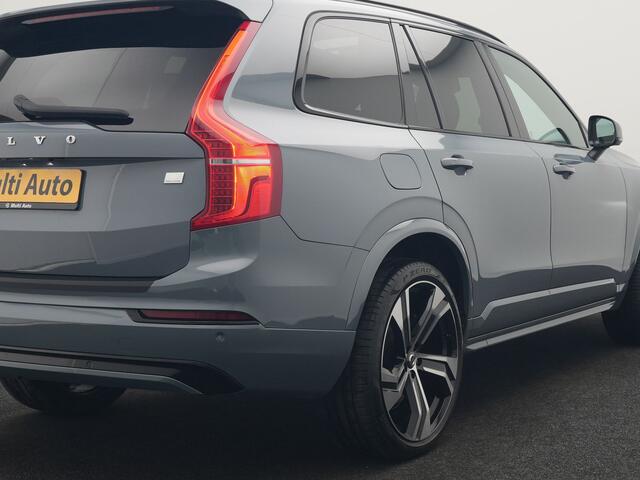 Volvo XC90 T8 Recharge AWD Plus Dark 7 Persoons LONG RANGE Plug In Hybrid 455pk Dealer O.H. PHEV | Trekhaak Af Fabriek | Panodak | Adaptive Cruise | Camera | Harman / Kardon | Lederen Sportstoelen Memory & Verwarmd | Google Assistent | Stuur Verwarmd | Keyless | Bli
