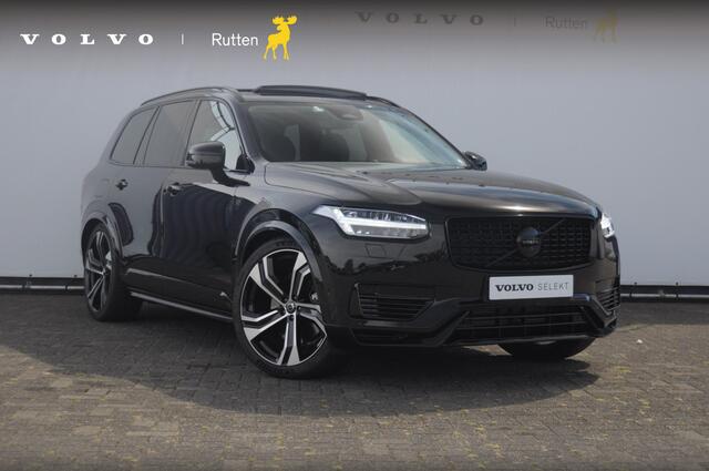 Volvo XC90 T8 455PK Recharge AWD Ultra Dark Long range / Luchtvering / Bowers & Wilkins/ Polestar Tuning / HEICO verlaging / Trekhaak / Head-up display / Stoelverwarming en ventilatie / Massagestoelen / Memory seats / Adaptive cruise control / 360 Camera /