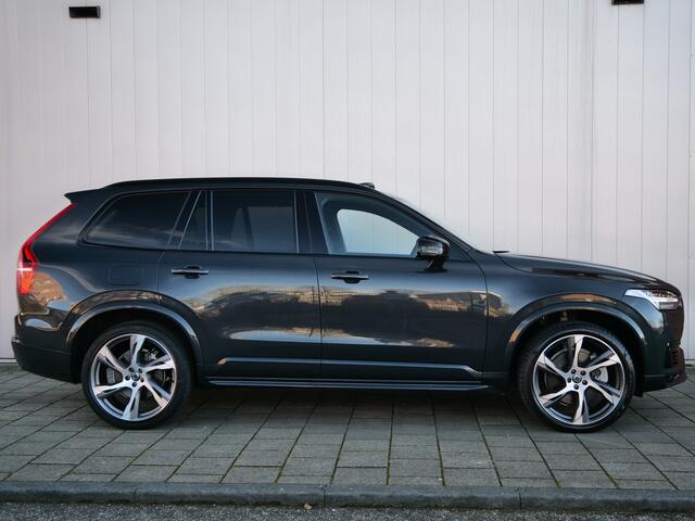 Volvo XC90 2.0 T8 Recharge AWD R-Design 7p Long Range 455 Pk Automaat Navi / DAB / Leer / Pano-dak / Luchtvering / Apple Carplay / HUD / 7 persoons