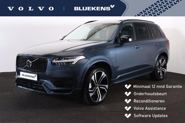 Volvo XC90 T8 Recharge AWD Ultra Dark - Panorama/schuifdak - IntelliSafe Assist & Surround - 360º Camera - Bowers & Wilkins audio - Adaptieve LED koplampen - Verwarmde voorstoelen, stuur & achterbank - Parkeersensoren voor & achter - Elektr. bedienb. voorstoelen met