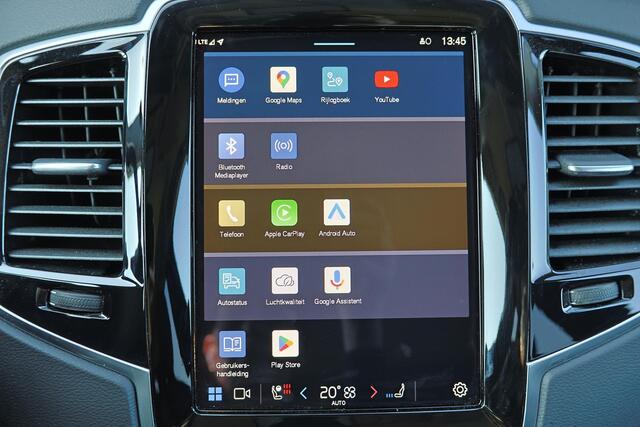 Volvo XC90 T8 Recharge AWD Ultra Dark - Panorama/schuifdak - IntelliSafe Assist & Surround - 360º Camera - Bowers & Wilkins audio - Adaptieve LED koplampen - Verwarmde voorstoelen, stuur & achterbank - Parkeersensoren voor & achter - Elektr. bedienb. voorstoelen met