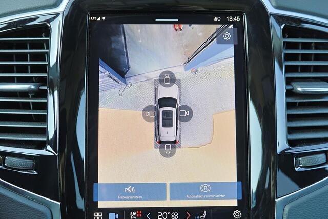 Volvo XC90 T8 Recharge AWD Ultra Dark - Panorama/schuifdak - IntelliSafe Assist & Surround - 360º Camera - Bowers & Wilkins audio - Adaptieve LED koplampen - Verwarmde voorstoelen, stuur & achterbank - Parkeersensoren voor & achter - Elektr. bedienb. voorstoelen met