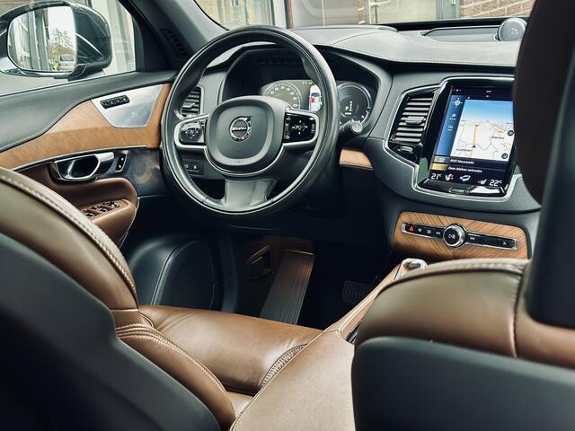 Volvo XC90 2.0 T8 | AWD | Inscription | Blackline | Panodak | Luchtvering | Trekhaak | Bower & Wilkins | 21" Wielen | Head Up | Keyless | Marge