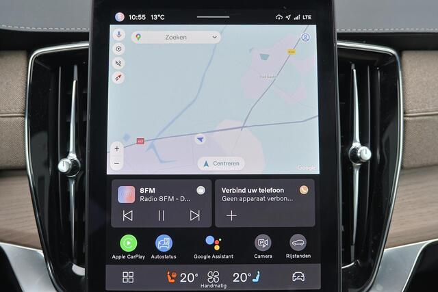 Volvo XC90 T8 Recharge AWD Plus Dark - Luchtvering - Panorama/schuifdak - IntelliSafe Assist & Surround - 360º Camera - Bowers & Wilkins audio - Verwarmde voorstoelen, stuur & achterbank - Parkeersensoren voor & achter - Elektr. bedienb. voorstoelen met geheugen - G