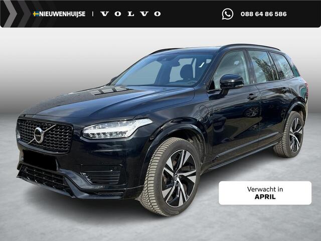 Volvo XC90 T8 Plug-in Hybrid AWD R-Design | 7-Zits | Navigatie | Trekhaak | Sportstoelen | Stoel-/Stuurverwarming | Keyless Entry | Elektrische Achterklep | Zitverlenging | Dodehoekdetectie | Adaptieve Cruise Control | Achteruitrijcamera | Parkeersensoren