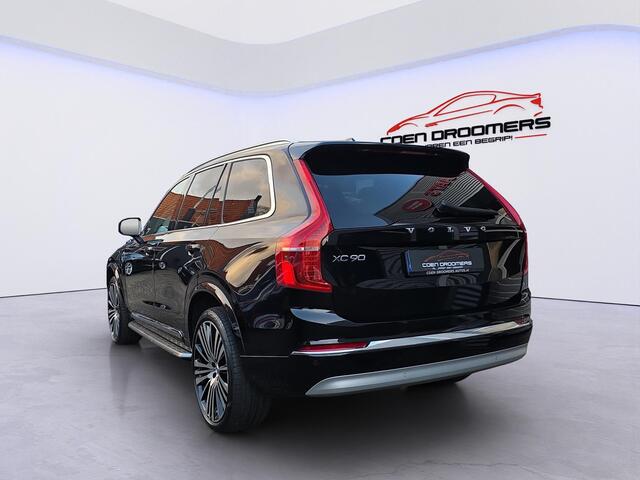 Volvo XC90 2.0 T8 Recharge AWD Inscription /Luchtvering/Apple Carplay/Panodak/Vol leder/Stoel-stuurverw./Adaptive cruise/Parksens.+Camera/Achterbankverw./22''lmv/DAB+/(MET GARANTIE*)
