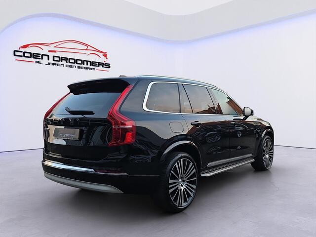 Volvo XC90 2.0 T8 Recharge AWD Inscription /Luchtvering/Apple Carplay/Panodak/Vol leder/Stoel-stuurverw./Adaptive cruise/Parksens.+Camera/Achterbankverw./22''lmv/DAB+/(MET GARANTIE*)