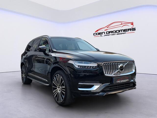 Volvo XC90 2.0 T8 Recharge AWD Inscription /Luchtvering/Apple Carplay/Panodak/Vol leder/Stoel-stuurverw./Adaptive cruise/Parksens.+Camera/Achterbankverw./22''lmv/DAB+/(MET GARANTIE*)