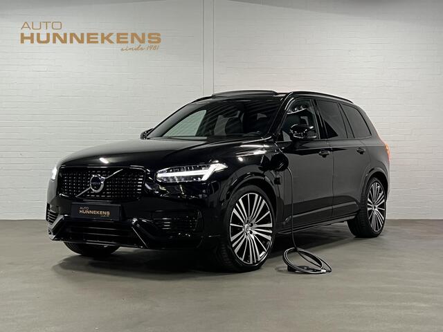 Volvo XC90 2.0 T8 Plug-in hybrid AWD Ultra Dark Luchtvering | Trekhaak | Bowers & Wilkins | Adapt. cruise | Open dak | 360 camera | Head-up | Memory | Stuur-/stoelverwarming