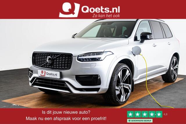 Volvo XC90 2.0 T8 Recharge AWD R-Design Panoramadak - Trekhaak - B&W - Luchtvering - Head up - achterbank verwarmd - Visual Park Assist - Parkeerverwarming met timer - Verwarmbaar stuurwiel -