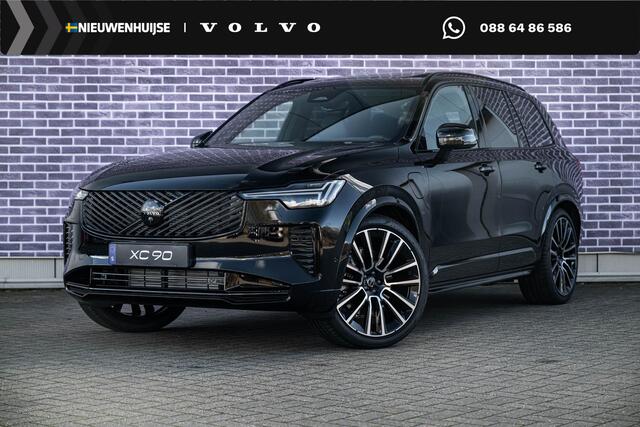Volvo XC90 2.0 T8 Plug-in hybrid AWD Ultra Black Edition Executive | Luchtvering | Gelaagd Glas | Bowers & Wilkins | Massage & Ventilatie Stoelen | Panoramadak |