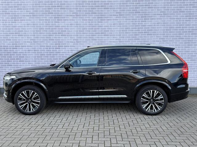 Volvo XC90 Plug-in Hybrid T8 AWD Plus Bright | Long Range | Trekhaak | Panoramadak | Adaptive Cruise Control | Lederen Bekleding | Actieve LED koplampen | Standkachel | Volledig Volvo dealer onderhouden | Getint glas | Voorruitverwarming | 7 zitplaatsen | Achteruitr