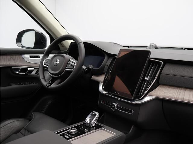 Volvo XC90 2.0 T8 Plug-in hybrid AWD Ultra Dark / Luchtvering / Trekhaak / Bowers & Wilkins Audio / Stoelmassage / Stoelventilatie / 360 camera / Pano. dak / Stuurwiel-, stoel- & achterbankverwarming / Elektr. stoelverstelling / Blis