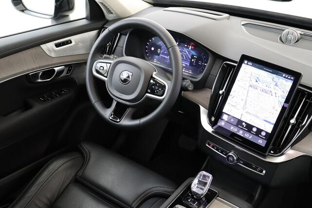 Volvo XC90 II T8 PLUG-IN HYBRID AWD ULTRA DARK *FULL OPTIONS!* -PANO.DAK|BOWERS&WILKINS|LUCHTVERING|360°CAM|HEAD-UP DISP.|GEVENT.LEDER+MASSAGE|TREKHAAK