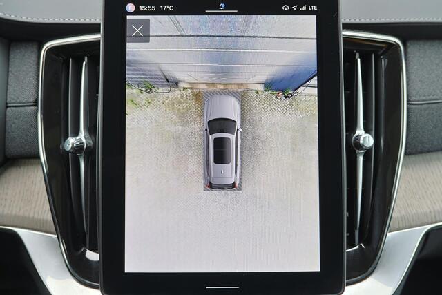 Volvo XC90 T8 Recharge AWD Plus Dark - IntelliSafe Assist & Surround - Panorama/schuifdak - Luchtvering - 360º Camera - Bowers & Wilkins audio - Adaptieve LED koplampen - Verwarmde voorstoelen, stuur & achterbank - Parkeersensoren voor & achter - Elektr. bedienb. vo