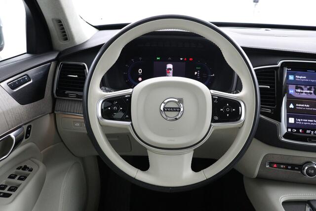 Volvo XC90 2.0 T8 Recharge AWD Ultimate Bright Long Range 7 Pers. | SOH 99.19 % | Pano | Leer | Head-Up | Apple Carplay/Android Auto - RIJKLAAR