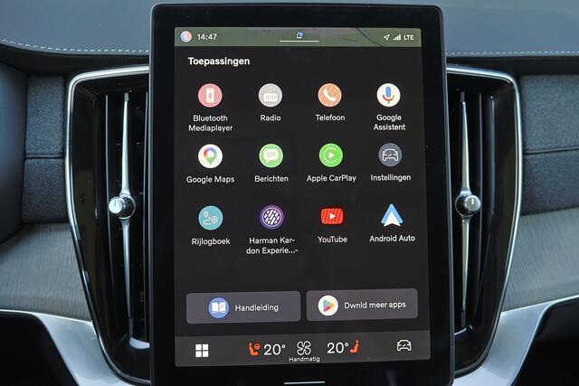 Volvo XC90 T8 Recharge AWD Plus Bright - Panorama/schuifdak - Luchtvering - IntelliSafe Assist & Surround - 360º Camera - Harman Kardon audio - Adaptieve LED koplampen - Verwarmde voorstoelen, stuur & achterbank - Parkeersensoren voor & achter - Elektr. bedienb. voo