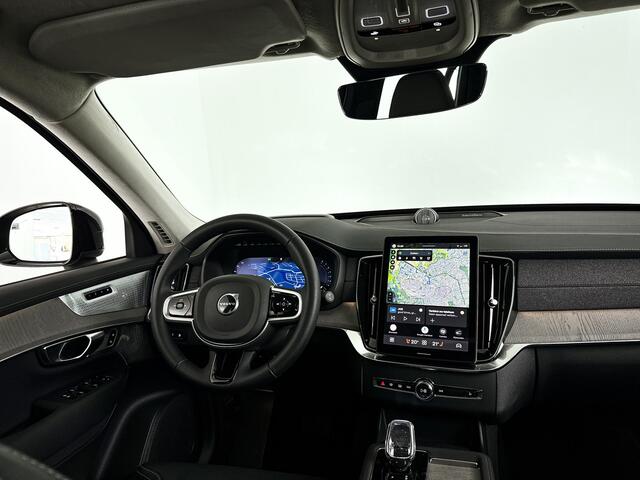Volvo XC90 T8 Plug-in hybrid AWD Ultra Dark | Panoramadak | 360º camera | Bowers & Wilkins | Luchtvering | Stoelventilatie | Trekhaak