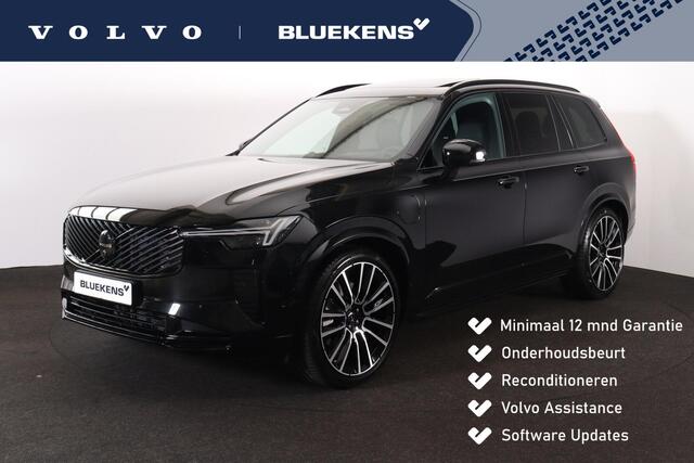 Volvo XC90 T8 Recharge AWD Ultra Black Ed. Exec. - Luchtvering - Panorama/schuifdak - IntelliSafe Assist & Surround - 360º Camera - Bowers & Wilkins audio - Adaptieve LED koplampen - Verwarmde voorstoelen, stuur & achterbank - Parkeersensoren voor & achter - Elektr.
