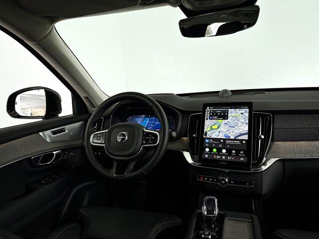 Volvo XC90 T8 Plug-in hybrid AWD Ultra Dark | Panoramadak | 360º camera | Luchtvering | Head- Up display | Bowers & Wilkins | Stoelventilatie | Trekhaak