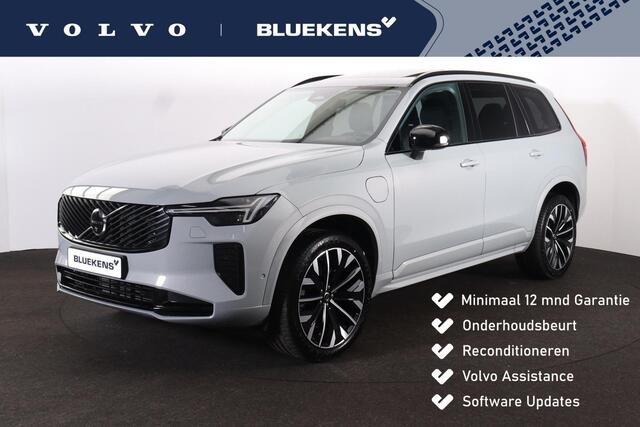 Volvo XC90 T8 Recharge AWD Ultra Dark - Panorama/schuifdak - IntelliSafe Assist & Surround - 360º Camera - Harman/Kardon audio - Adaptieve LED koplampen - Verwarmde voorstoelen, stuur & achterbank - Parkeersensoren voor & achter - Elektr. bedienb. voorstoelen met ge