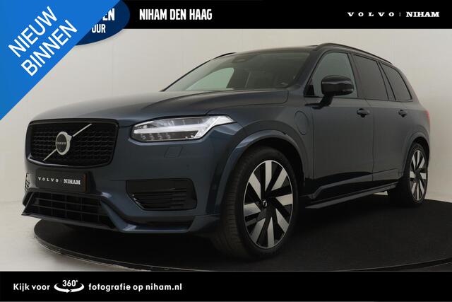 Volvo XC90 T8 PLUG-IN HYBRID AWD ULTRA DARK *FULL OPTIONS!* -PANO.DAK|BOWERS&WILKINS|LUCHTVERING|GEVENT.LEDER+MASSAGE|360°CAM|TREKHAAK|21"