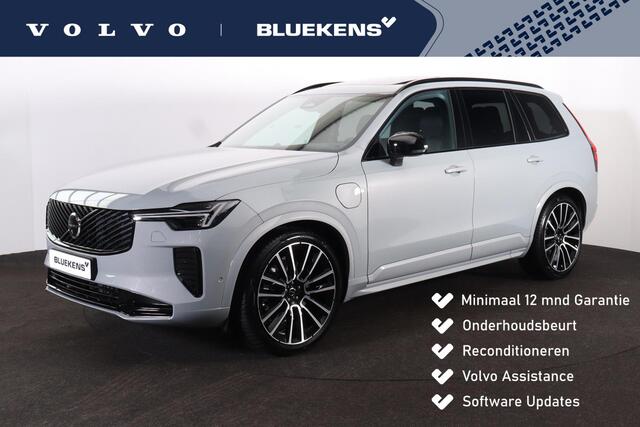 Volvo XC90 T8 Recharge AWD Ultra Dark Exec. Ed. - Luchtvering - Panorama/schuifdak - IntelliSafe Assist & Surround - 360º Camera - Bowers & Wilkins audio - Adaptieve LED koplampen - Verwarmde voorstoelen, stuur & achterbank - Parkeersensoren voor & achter - Elektr. 