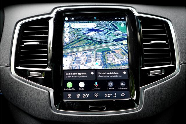 Volvo XC90 2.0 T8 AWD 335kW/455pk Aut8 Recharge Long Range Ultimate Bright 7P LUCHTVERING + BOWERS&WILKINS + PANORAMADAK + STOEL-&STUURVERWARMING + STOELMASSAGE + ADAPT.CRUISE + PILOT ASSIST + BLIS + GOOGLE DASH&SERVICES + 360 CAMERA + PARKSENSOREN V&A + 21" LM-VELG