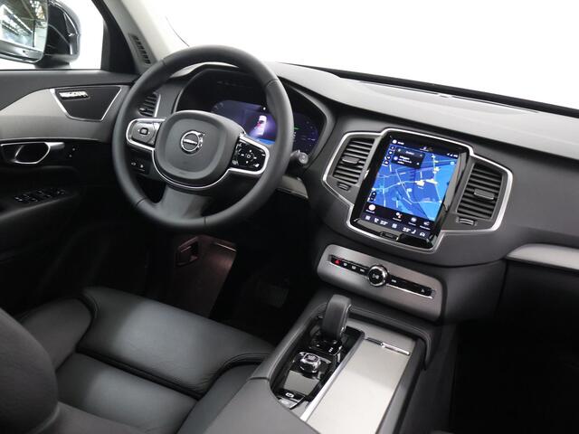 Volvo XC90 2.0 T8 Recharge AWD Core Bright | 7-Zitplaatsen | Camera | Ele.verstelbare Comfortstoelen + Geheugen | Navigatie | Stoelverwarming | DAB | Adaptieve Cruise Control | Ele. kofferdeksel |