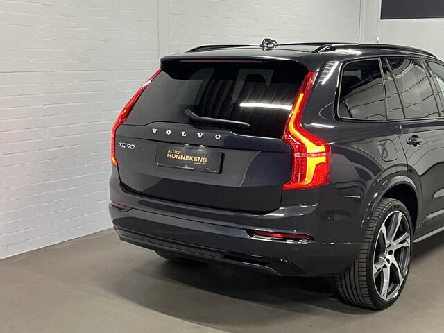 Volvo XC90 2.0 T8 Recharge AWD R-Design *long rang* Luchtvering | Trekhaak | Open dak | Adapt. cruise | Stoel-/stuurverwarming | 360 camera | Stoelventilatie | 22" wielen