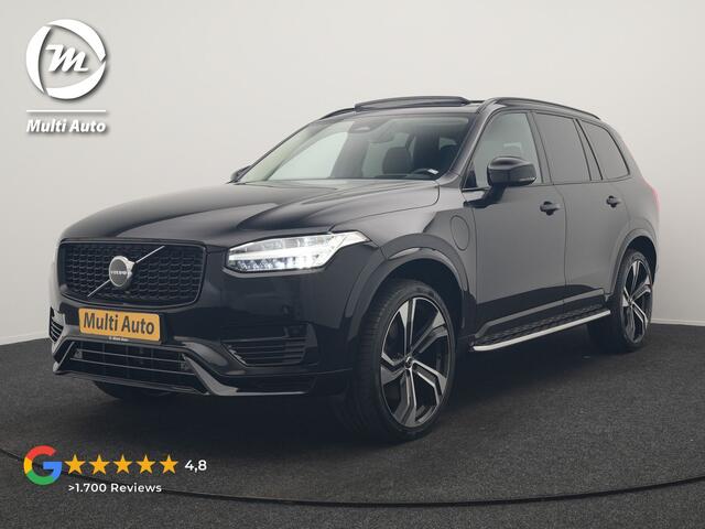 Volvo XC90 T8 Recharge AWD Ultimate Dark 7 Persoons 456pk PHEV LONG RANGE Dealer O.H | Trekhaak af Fabriek | Bowers & Wilkins | Panodak | 22"L.M | Adaptive Cruise | Head Up | Alcantara Hemel | Pilot Assist | Google Maps | Keyless |