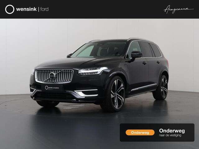 Volvo XC90 2.0 T8 Recharge AWD Ultimate Bright | 7p. | Trekhaak Elektr. | Panoramadak | Luchtvering | Navigatie | Patrkeercamera 360° | Stoel/Stuurverwarming |