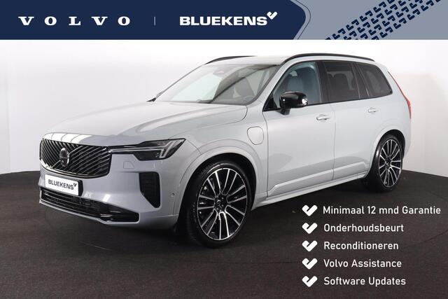 Volvo XC90 T8 Recharge AWD Ultra Black Ed. Exec. - Luchtvering - Panorama/schuifdak - IntelliSafe Assist & Surround - 360º Camera - Bowers & Wilkins audio - Verwarmde voorstoelen, stuur & achterbank - Parkeersensoren voor & achter - Elektr. bedienb. voorstoelen met