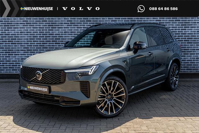Volvo XC90 T8 Plug-in hybrid AWD Ultra Dark Executive Edition | Google | Long Range | Panoramadak | Bowers & Wilkins Audio | Massagefunctie | Keyless | Luchtvering | Stoelverwarming & Ventilatie | Head-Up Display | Getint Glas | Elek. Achterklep | Stuurverwarming |