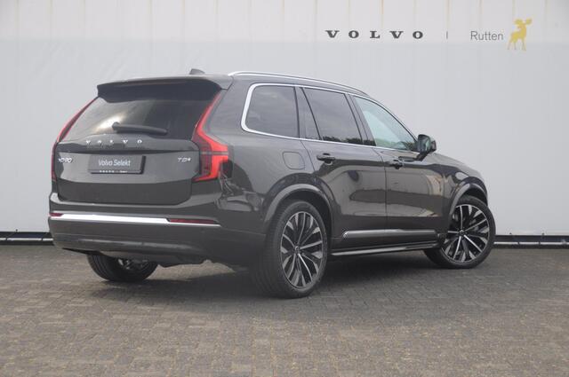 Volvo XC90 T8 455PK Automaat Plug-in hybrid AWD Ultra Bright Luchtvering / Trekhaak / Panoramadak / Google services / Elektrisch bedienbare voorstoelen met geheugen / Stoelverwarming voor en achter