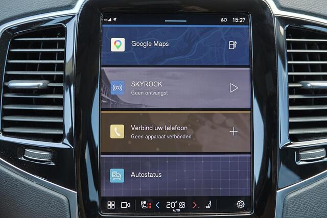 Volvo XC90 T8 Recharge AWD Core Bright - IntelliSafe Assist & Surround - Harman/Kardon audio - Adaptieve LED koplampen - Parkeercamera achter - Verwarmde voorstoelen, stuur & achterbank - Parkeersensoren voor & achter - Draadloze tel. lader - Standkachel - Extra get
