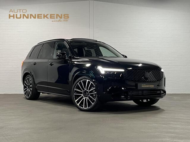 Volvo XC90 2.0 T8 Plug-in hybrid AWD Ultra Black Edition Luchtvering | Trekhaak | Open dak | Bowers & Wilkins | Massage | Stoelventilatie/-verwarming | 360 camera | Head-up | Blis | Google