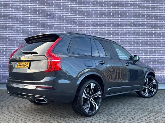 Volvo XC90 2.0 T8 Recharge AWD R-Design | Trekhaak | Adaptieve cruise control | Leer | Keyless entry | Stoel/stuur verwarming | Achteruitrijcamera | 22" |