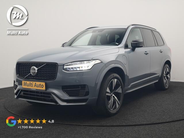 Volvo XC90 T8 Recharge AWD R-Design Long Range PHEV 456pk Dealer O.H | Adaptive Cruise | Camera | Lederen Sportstoelen Memory & Verwarmd | Apple Carplay | Keyless | BLIS | Pilot Assist | Stuurverwarming | Virtual | Navigatie | DAB | 20"L.M | Plug In Hybrid |