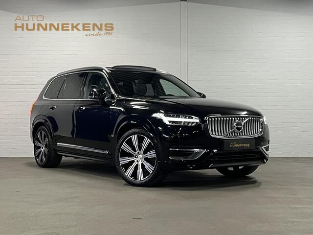 Volvo XC90 2.0 T8 Recharge AWD Inscription SOH 99% Luchtvering | Trekhaak | Bowers & Wilkins | Open dak | Adapt. Cruise | Long range | Stuur-/stoelverwarming | Head-up | Memory | 7 persoons
