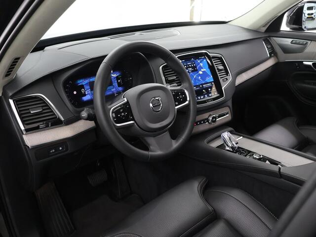 Volvo XC90 2.0 T8 Recharge AWD Ultimate Bright | 7p. | Trekhaak Elektr. | Panoramadak | Luchtvering | Navigatie | Patrkeercamera 360° | Stoel/Stuurverwarming |