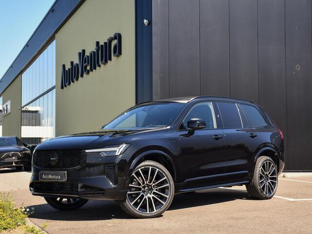 Volvo XC90 2.0 T8 Plug-in hybrid AWD Plus Dark | 7 Persoons | Stuurwiel verwarming | Trekhaak l Schuif- /kantel Pano l 360 cam l 22"
