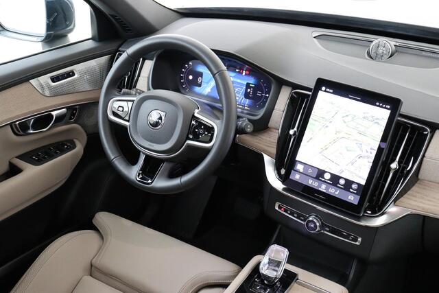 Volvo XC90 II T8 PLUG-IN HYBRID AWD PLUS BRIGHT -PANO.DAK|BOWERS&WILKINS|LUCHTVERING|360°CAM|VERW.VOORRUIT|RUNNINGBOARDS|TREKHAAK|20"|ALL-SEASON|SoH:97%