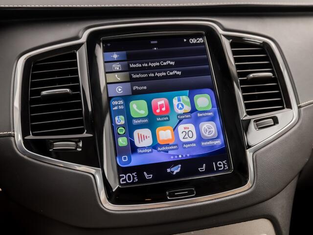 Volvo XC90 2.0 T8 Twin Engine AWD Inscription 7 Persoons 408Pk Automaat (PANORAMADAK, BOWERS&WILKINS, MEMORY SEATS, BRUIN LEDER, CAMERA, STOELKOELING/VERWARMING, HEAD-UP DISPLAY, GETINT GLAS, ELEK ACHTERKLEP, NIEUWSTAAT)