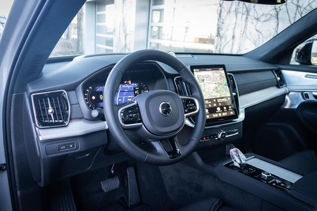 Volvo XC90 2.0 T8 Plug-in hybrid AWD Ultra Black Ed. Exec. | Geventileerd leder | Head-up Display | Schuif-/kanteldak | Bowers & Wilkins Premium Audio | Luchtvering | Gelaagd Glas | Adaptieve Cruise Control | Trekhaak