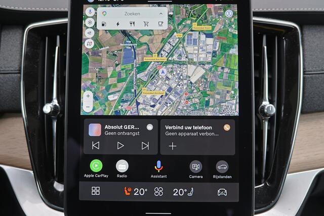Volvo XC90 T8 Recharge AWD Plus Bright - Luchtvering - Panorama/schuifdak - IntelliSafe Assist & Surround - 360º Camera - Harman/Kardon audio - Adaptieve LED koplampen - Verwarmde voorstoelen, stuur & achterbank - Parkeersensoren voor & achter - Elektr. bedienb. voorstoelen met geheugen - Head up display - Draadloze tel. lader - Extra getint glas - 21' LMV